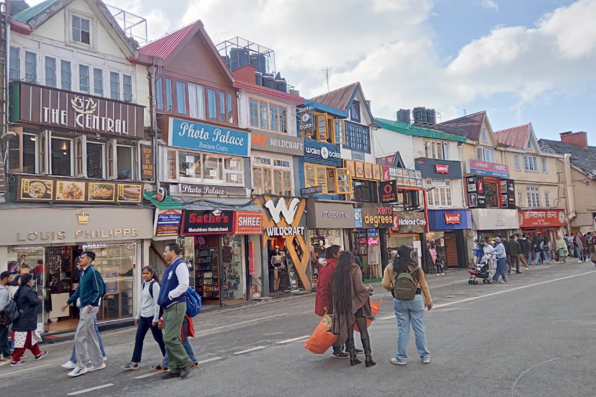 Mall Road Shimla